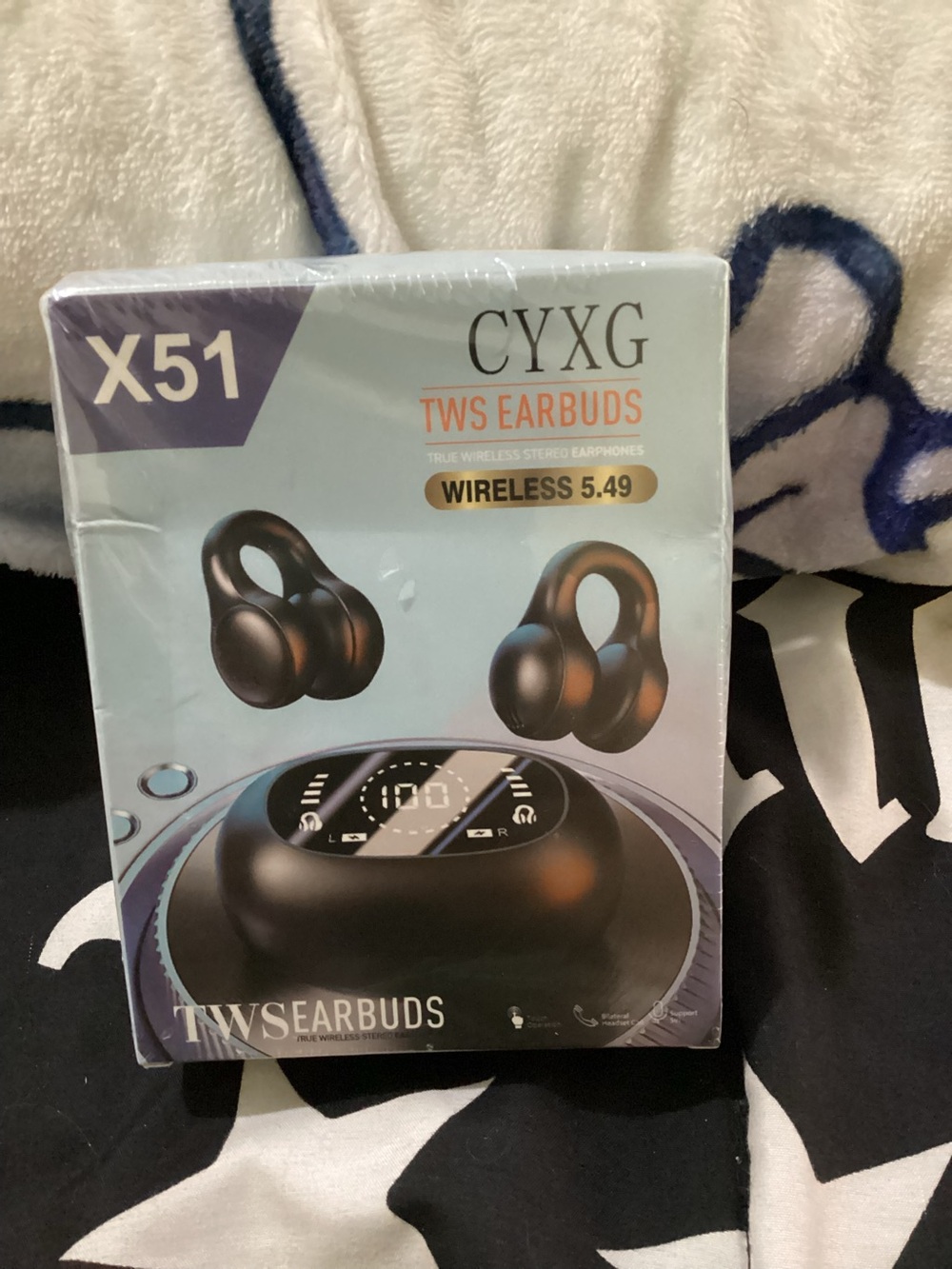 X51 Black Wireless TWS Earbuds